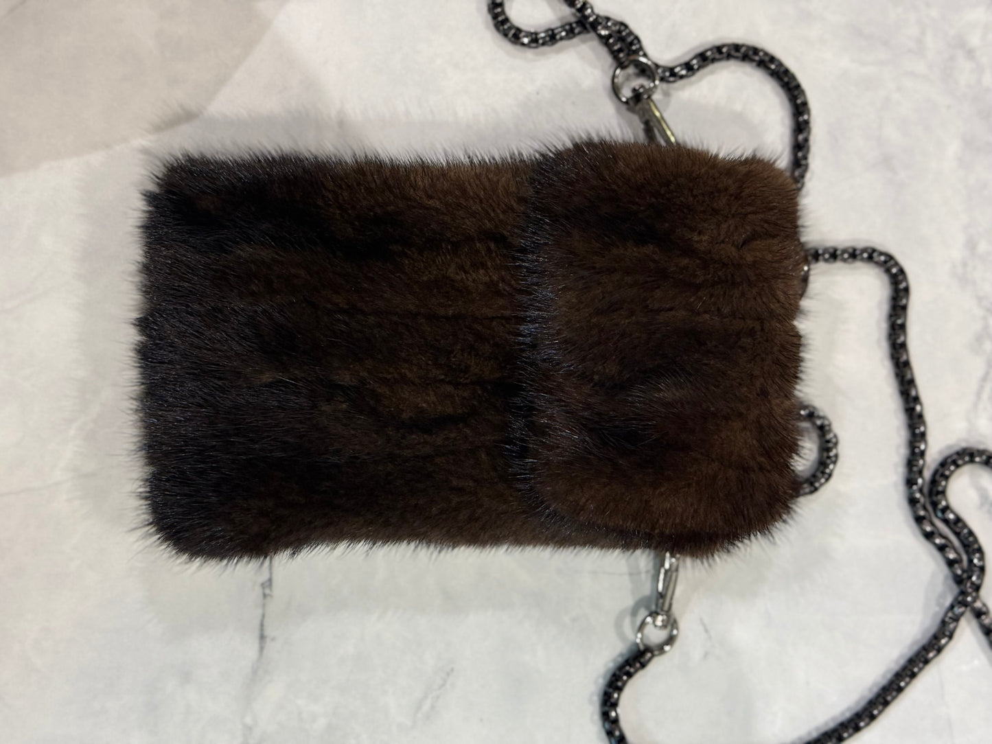 Luxury mink bag
