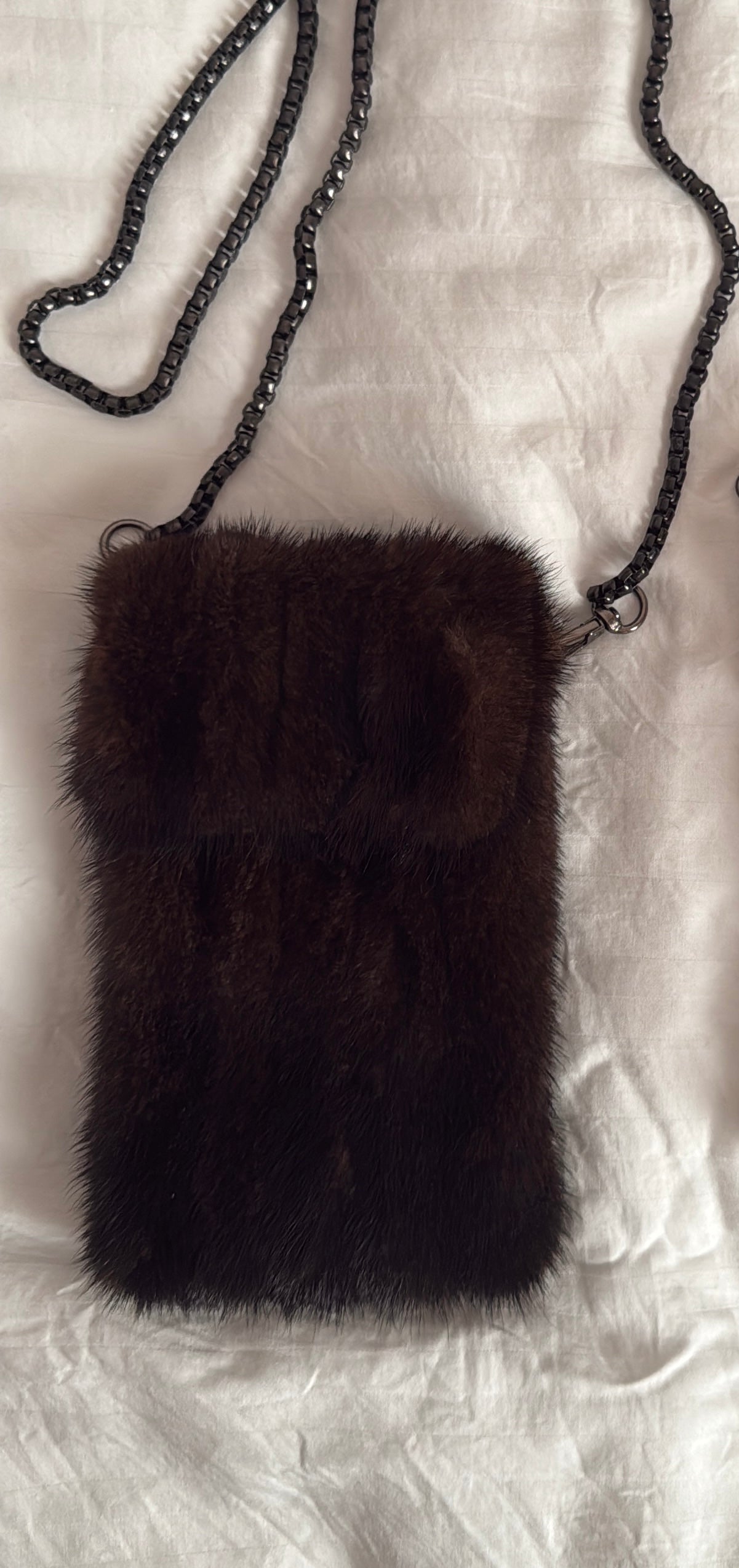 Luxury mink bag