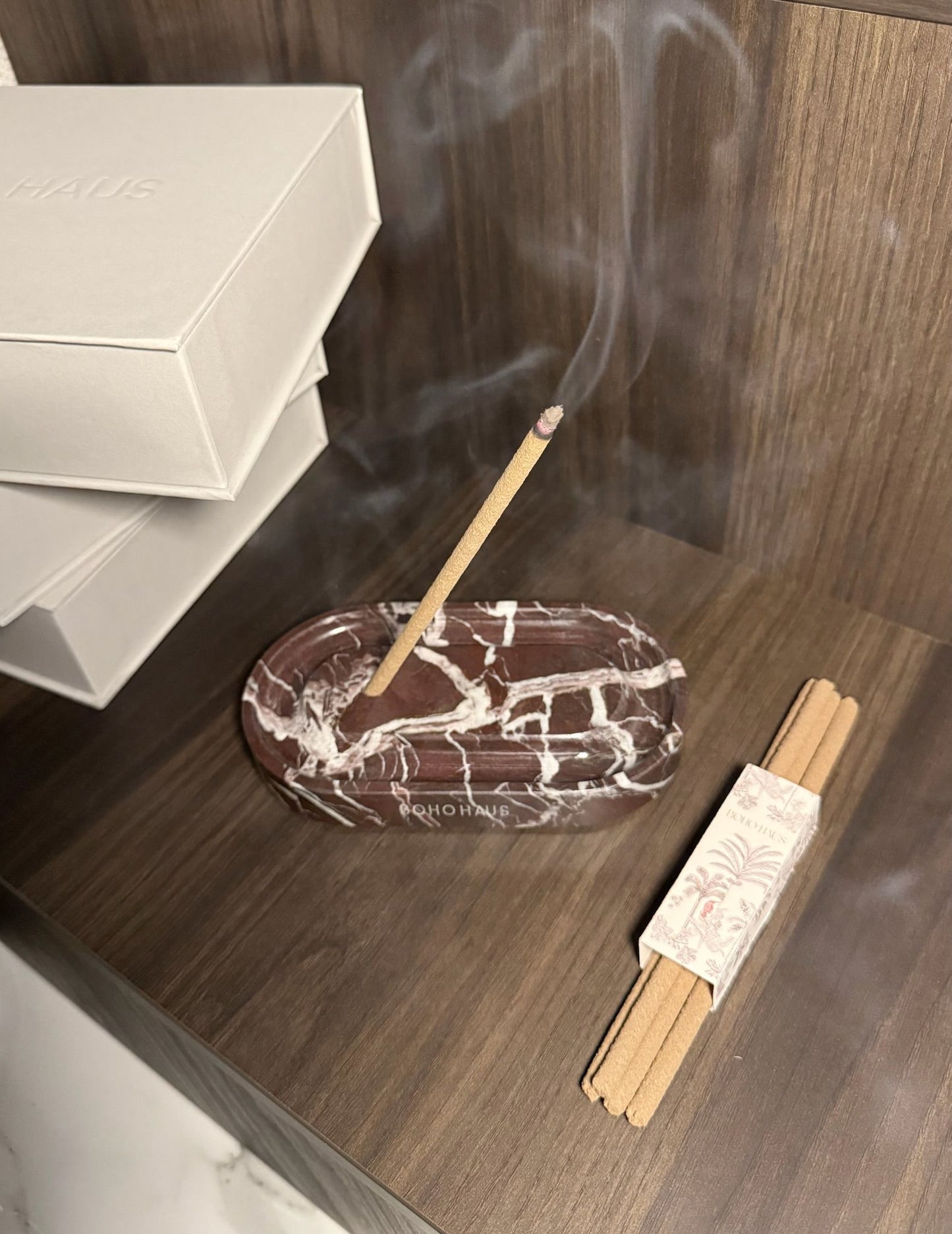 Rosa Levanto Natural Marble Holder